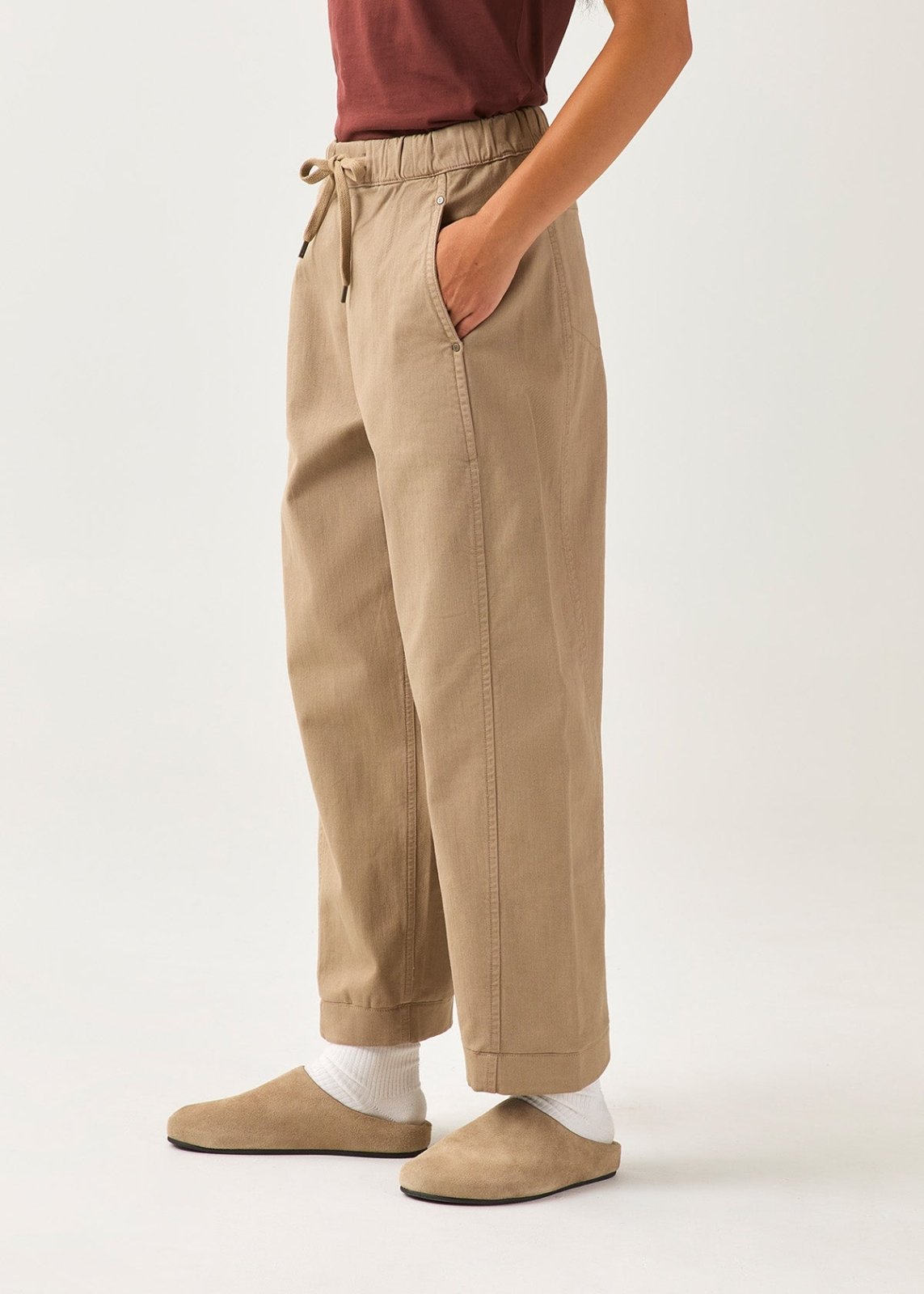 Women's Sandstone Barrel Pull On Pant side