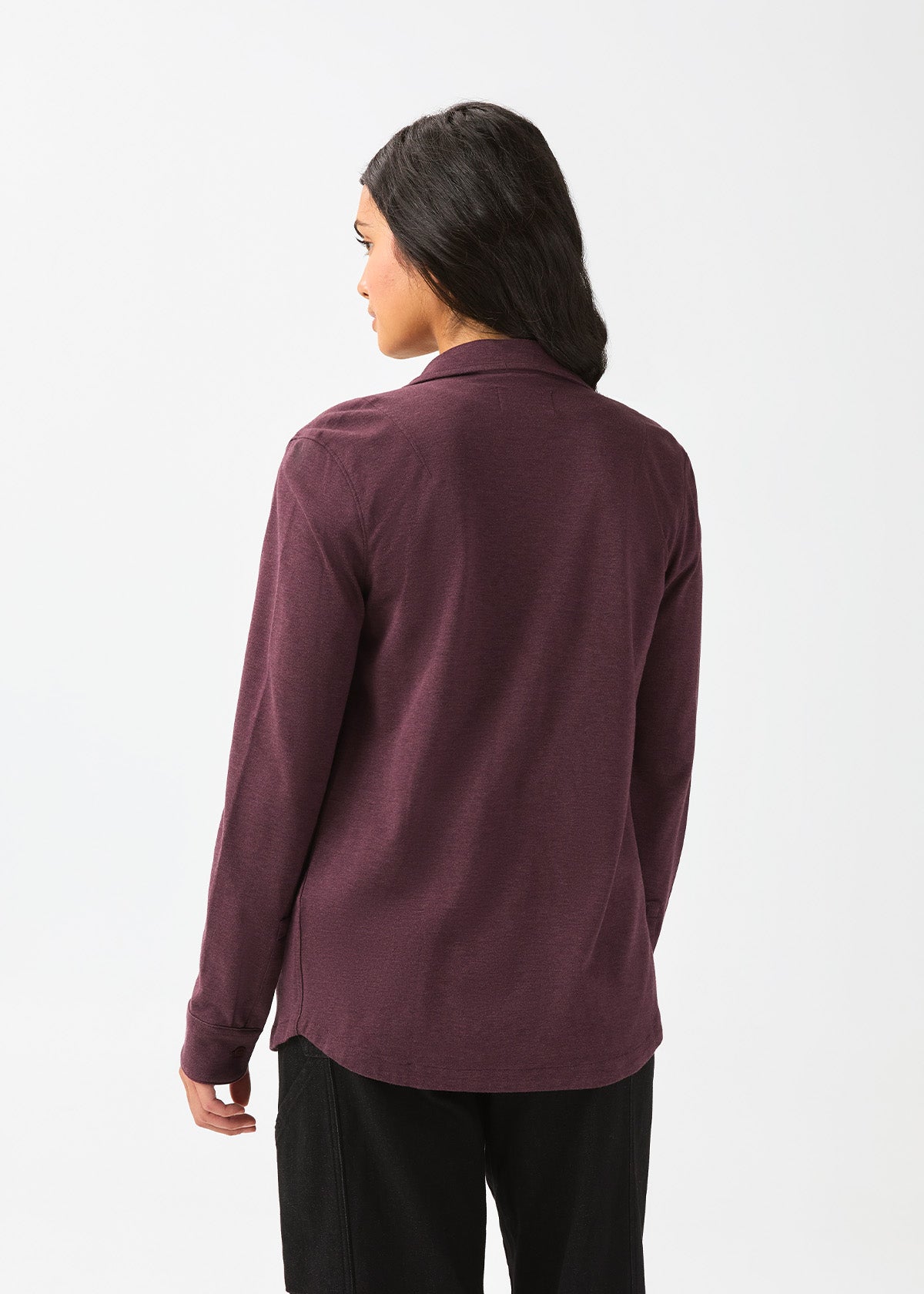 Chemise Performance Flannel Lite à deux poches - Châtaigne