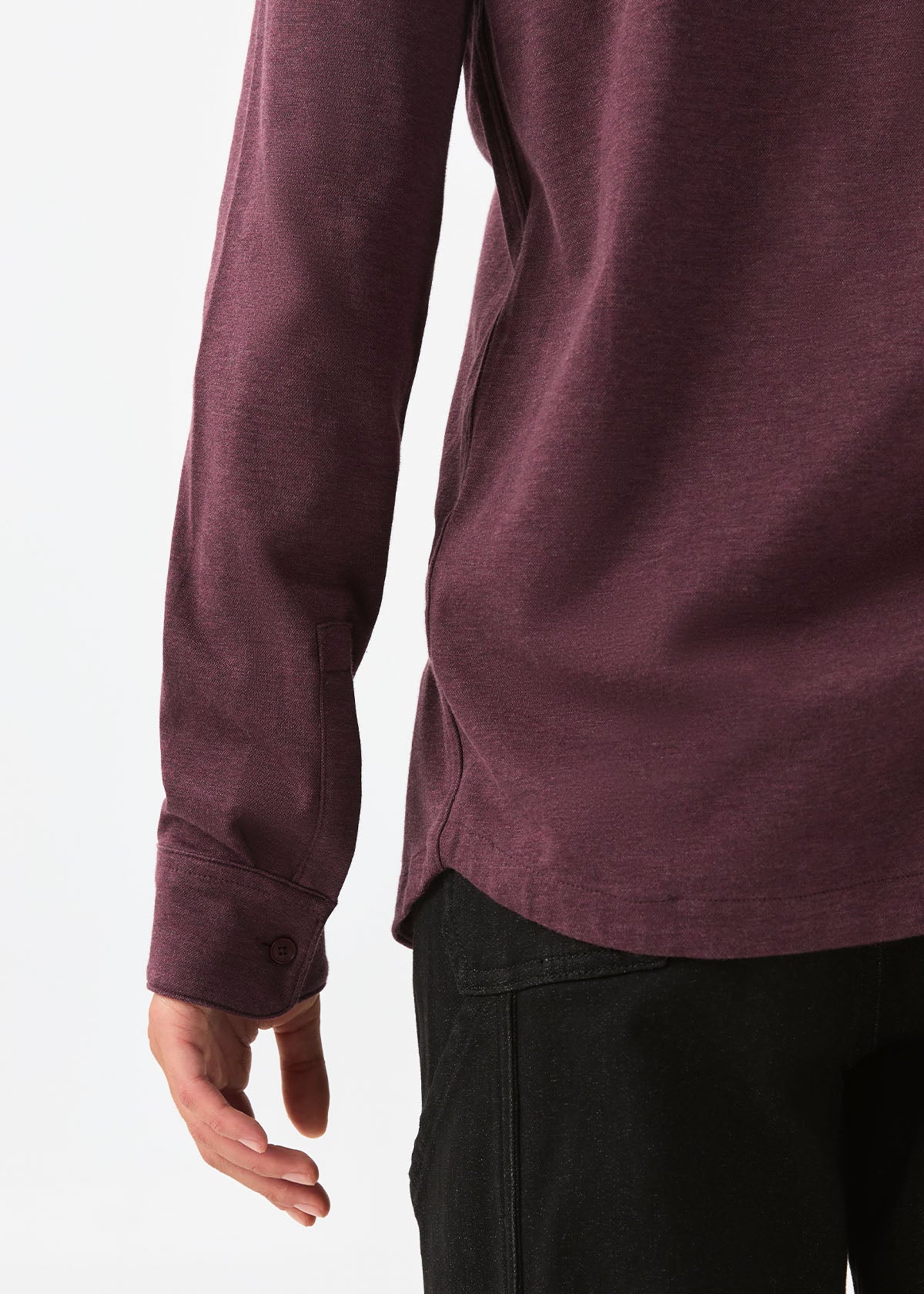 Chemise Performance Flannel Lite à deux poches - Châtaigne